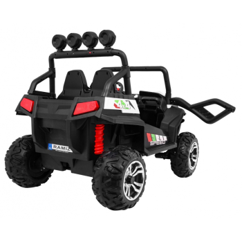 Terenowe Grand Buggy Lift dla dzieci Biały + Napęd 4x4 + Pilot + Bagażnik + Radio MP3 + LED