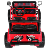 Terenowy Raptor Drifter na akumulator dla dzieci Czerwony + Pilot + Wolny Start + EVA + Dźwięki Światła