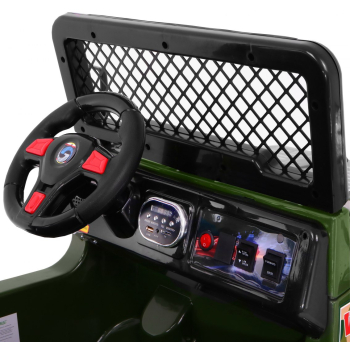 Terenowy Raptor Drifter na akumulator dla dzieci Zielony + Pilot