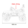 Toyota FJ Cruiser dla dzieci Biały + Pilot + Napęd 4x4 + Audio LED + EVA + Wolny Start
