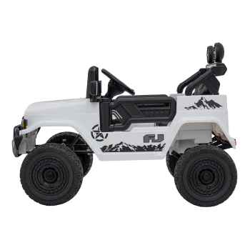 Toyota FJ Cruiser dla dzieci Biały + Pilot + Napęd 4x4 + Audio LED + EVA + Wolny Start