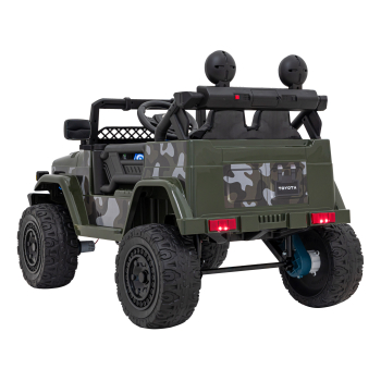 Toyota FJ Cruiser dla dzieci Moro + Pilot + Napęd 4x4 + Audio LED + EVA + Wolny Start