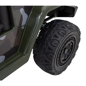 Toyota FJ Cruiser dla dzieci Moro + Pilot + Napęd 4x4 + Audio LED + EVA + Wolny Start
