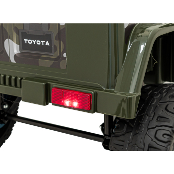 Toyota FJ Cruiser dla dzieci Moro + Pilot + Napęd 4x4 + Audio LED + EVA + Wolny Start