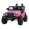 Toyota FJ Cruiser dla dzieci Różowy + Pilot + Napęd 4x4 + Audio LED + EVA + Wolny Start
