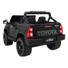 Toyota Hilux na akumulator dla dzieci Czarny Pickup + Napęd 4x4 + Pilot