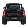 Toyota Hilux na akumulator dla dzieci Czarny Pickup + Napęd 4x4 + Pilot