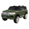 Toyota Land Cruiser na akumulator, Zielony SUV + Pilot + Schowek
