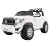 Toyota Tundra XXL dla dzieci, Biały SUV + Pilot + Bagażnik