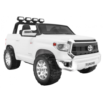 Toyota Tundra XXL dla dzieci, Biały SUV + Pilot + Bagażnik
