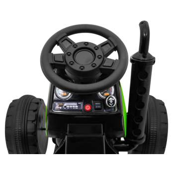 Traktor Blazin BW na akumulator Zielony + Pilot + Wolny Start + Dźwięki Światła