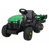 Traktor Titanium Z Przyczepą Zielony