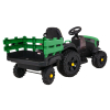 Traktor Titanium Z Przyczepą Zielony