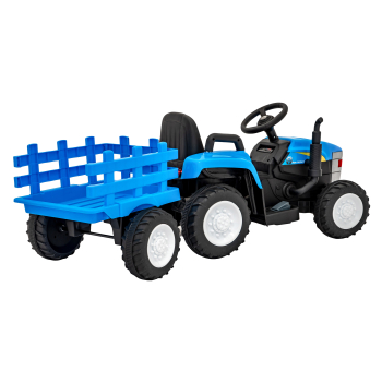 Traktor Z Przyczepą New Holland T7 Niebieski
