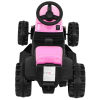 Traktor z Przyczepą Różowy