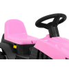 Traktor z Przyczepą Różowy