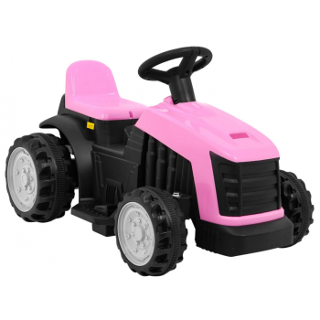 Traktor z Przyczepą Różowy