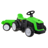 Traktor z Przyczepą Zielony