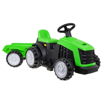 Traktor z Przyczepą Zielony