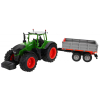 Traktor z naczepą dla dzieci 6+ Zdalnie sterowany model 1:16 Ruchome elementy + Dźwięki