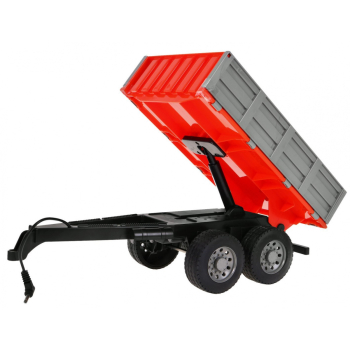 Traktor z naczepą dla dzieci 6+ Zdalnie sterowany model 1:16 Ruchome elementy + Dźwięki