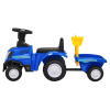 Traktor z przyczepą New Holland T7 Jeździk dla dzieci + Akcesoria + Dźwięki + LED