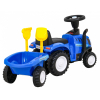 Traktor z przyczepą New Holland T7 Jeździk dla dzieci + Akcesoria + Dźwięki + LED