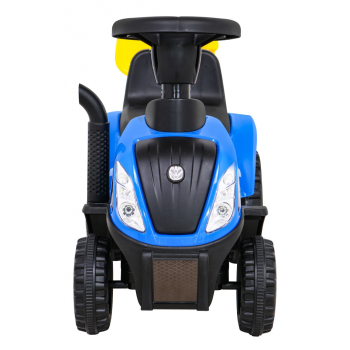 Traktor z przyczepą New Holland T7 Jeździk dla dzieci + Akcesoria + Dźwięki + LED