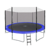 Trampolina ogrodowa SkyRamiz 427cm 14FT dla dzieci Niebieski + Akcesoria