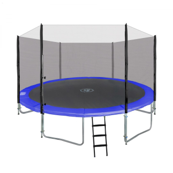 Trampolina ogrodowa SkyRamiz 427cm 14FT dla dzieci Niebieski + Akcesoria
