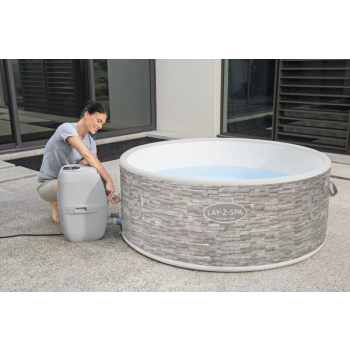 Vancouver Lay-Z-Spa AirJet Plus Spa Dmuchane BESTWAY 5-osobowe + Pompa + Regulacja masażu