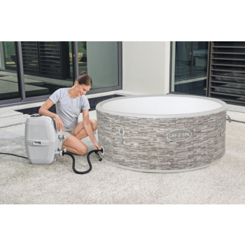 Vancouver Lay-Z-Spa AirJet Plus Spa Dmuchane BESTWAY 5-osobowe + Pompa + Regulacja masażu