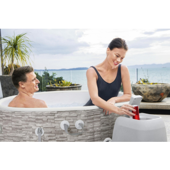 Vancouver Lay-Z-Spa AirJet Plus Spa Dmuchane BESTWAY 5-osobowe + Pompa + Regulacja masażu