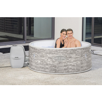 Vancouver Lay-Z-Spa AirJet Plus Spa Dmuchane BESTWAY 5-osobowe + Pompa + Regulacja masażu