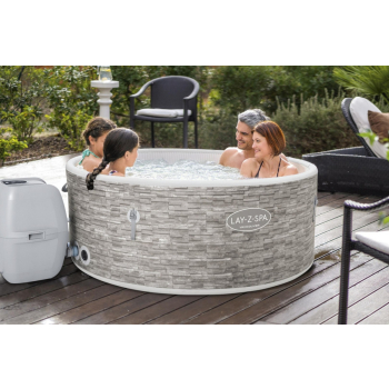 Vancouver Lay-Z-Spa AirJet Plus Spa Dmuchane BESTWAY 5-osobowe + Pompa + Regulacja masażu