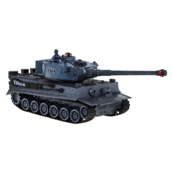 Zdalnie sterowane 2 czołgi T-34 vs Tiger dla dzieci 3+ Strzelające modele + Wielka Bitwa Czołgów