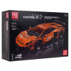 Zestaw Klocków Auto Sportowe RC 1488el. Pomarańczowe