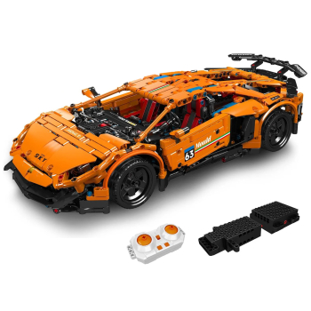 Zestaw Klocków Auto Sportowe RC 1488el. Pomarańczowe