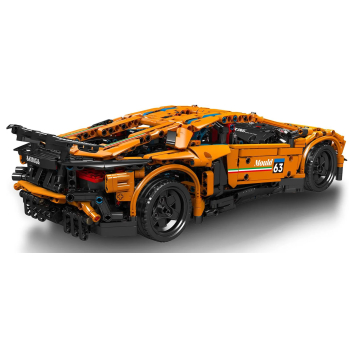 Zestaw Klocków Auto Sportowe RC 1488el. Pomarańczowe