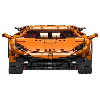 Zestaw Klocków Auto Sportowe RC 1488el. Pomarańczowe
