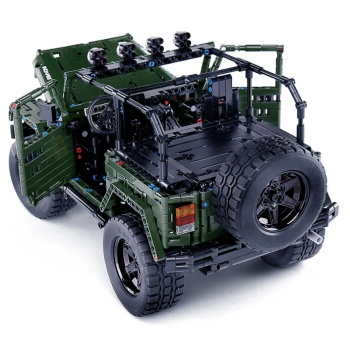Zestaw Klocków Auto Terenowe, off-road 2078el. Zielone