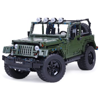 Zestaw Klocków Auto Terenowe, off-road 2078el. Zielone