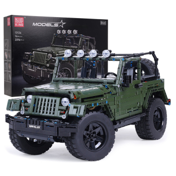 Zestaw Klocków Auto Terenowe, off-road 2078el. Zielone